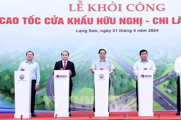 Thủ tướng Phạm Minh Chính phát lệnh khởi công dự án cuối cùng thuộc tuyến cao tốc Bắc – Nam phía Đông