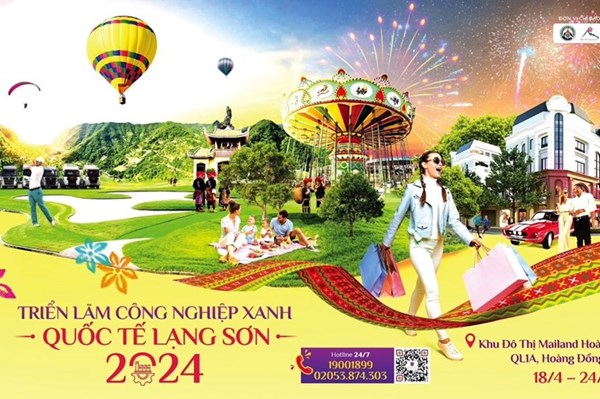 Khai mạc Triển lãm Công nghiệp xanh quốc tế Lạng Sơn 2024