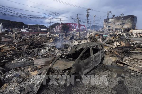 Nhật Bản có thể chi thêm 900 triệu USD để tái thiết khu vực bị động đất ở tỉnh Ishikawa