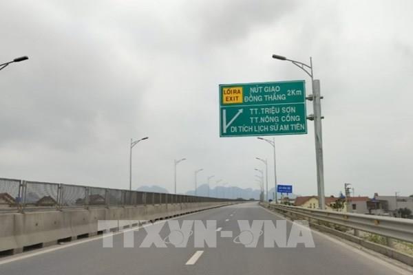 Tạm dừng khai thác 2 nút giao trên cao tốc Mai Sơn - Quốc lộ 45