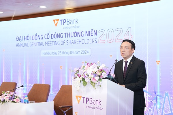 ĐHCĐ TPBank: Lợi nhuận quý I/2024 hơn 1.800 tỷ, chia cổ tức 25%