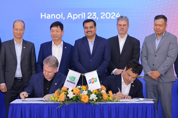 FPT cùng NVIDIA dự kiến xây dựng Nhà máy Trí tuệ nhân tạo