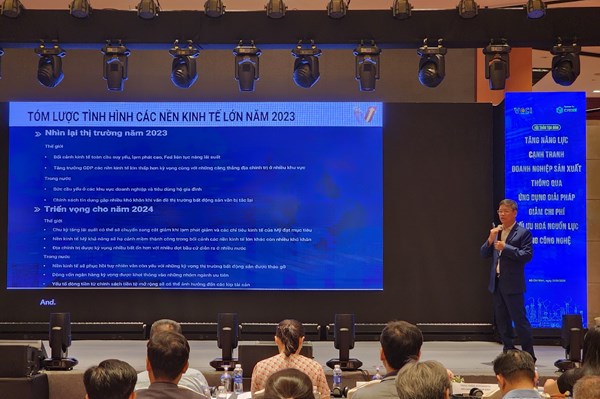 Tăng cạnh tranh cho doanh nghiệp sản xuất qua giải pháp công nghệ