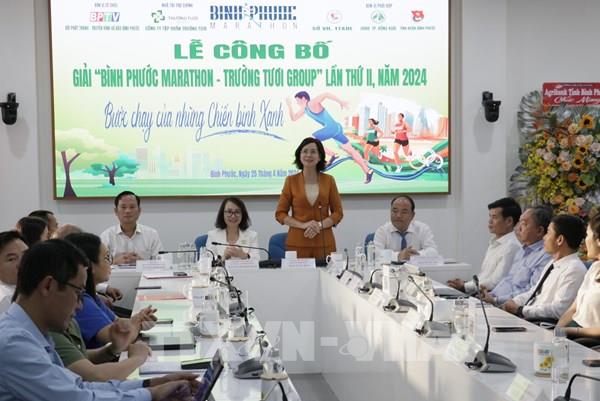 Giải Bình Phước Marathon - Trường Tươi Group dự kiến thu hút hơn 10.000 vận động viên