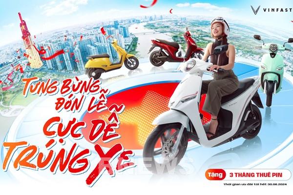 VinFast chi hơn 22 tỷ đồng khuyến mại cho khách mua xe máy điện