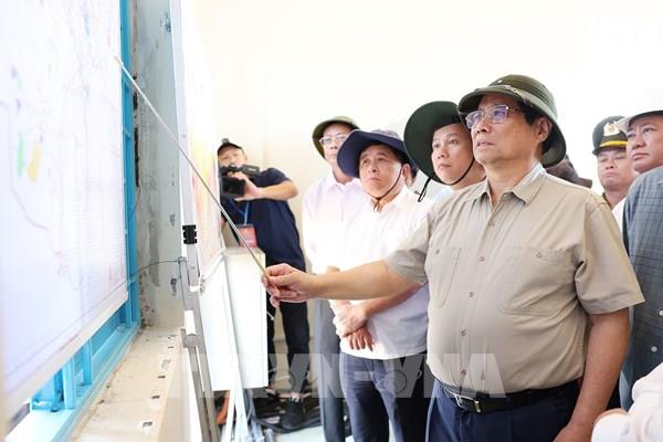 Thủ tướng Phạm Minh Chính kiểm tra, chỉ đạo công tác chống hạn tại Ninh Thuận