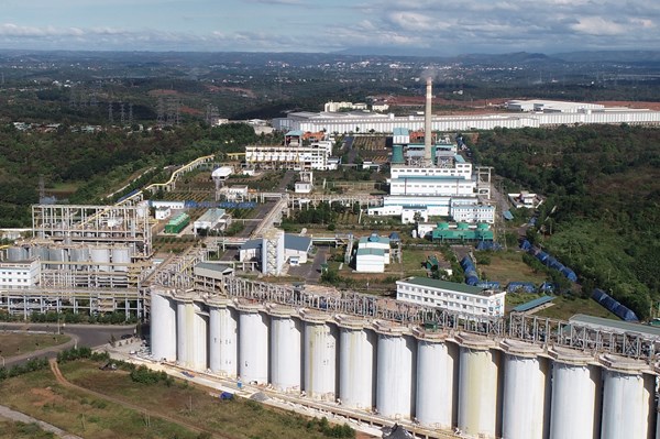 Vướng mặt bằng khiến nhiều chỉ tiêu của nhà máy alumin Nhân Cơ chưa đạt