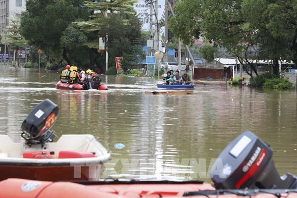 Trung Quốc kích hoạt ứng phó khẩn cấp lũ lụt