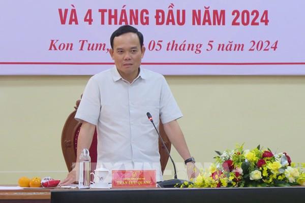 Phó Thủ tướng Trần Lưu Quang chủ trì hội nghị về phòng cháy, chữa cháy rừng