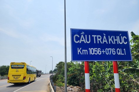 Sửa chữa cầu Trà Khúc 2 trên Quốc lộ 1A qua thành phố Quảng Ngãi trong tháng 5