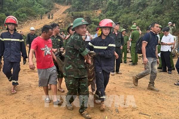 EVN thông tin về tai nạn do lũ quét gần vị trí thi công Đường dây 500kV mạch 3