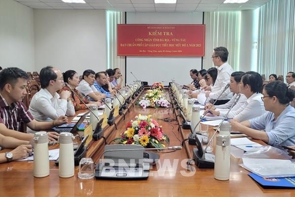 Bà Rịa-Vũng Tàu đạt chuẩn phổ cập giáo dục tiểu học mức độ 3