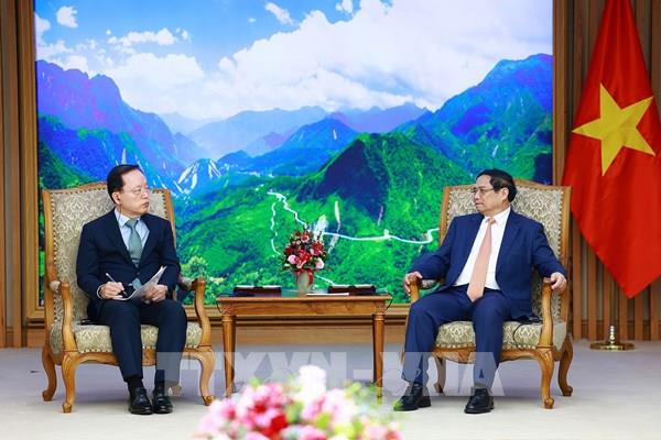 Thủ tướng mong muốn Samsung coi Việt Nam là cứ điểm chiến lược sản xuất, xuất khẩu của Tập đoàn