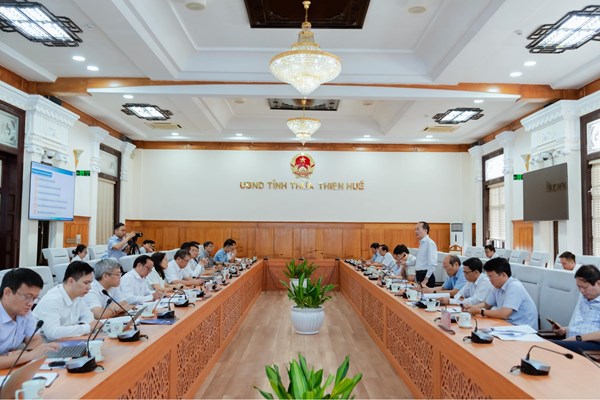 EVN làm việc với tỉnh Thừa Thiên Huế về cung ứng điện và phát triển điện lực