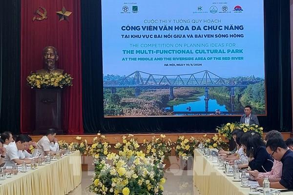 Phát động cuộc thi ý tưởng quy hoạch khu bãi nổi giữa, bãi ven sông Hồng