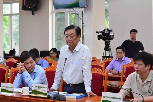 Bộ trưởng Lê Minh Hoan: Ứng phó hạn hán phải thay đổi tư duy sản xuất