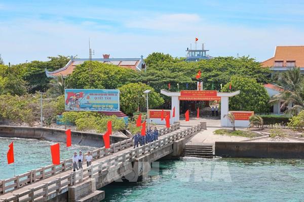 Sắc xanh trên quần đảo Trường Sa