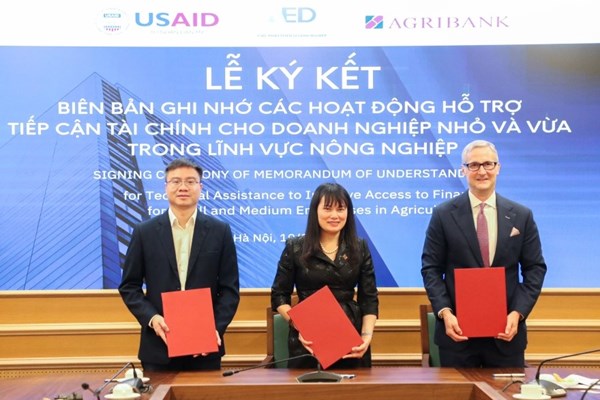 Agribank hợp tác hỗ trợ doanh nghiệp nông nghiệp tiếp cận tài chính
