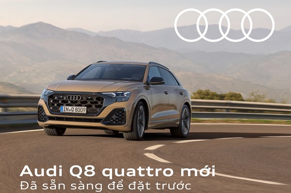 Audi Việt Nam công bố giá bán Audi Q8 SUV mới