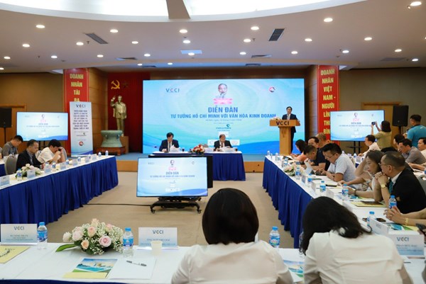 Khai mạc diễn đàn "Tư tưởng Hồ Chí Minh với văn hóa kinh doanh”