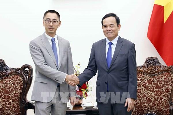 Phó Thủ tướng Trần Lưu Quang tiếp Phó Chủ tịch Tập đoàn Huawei