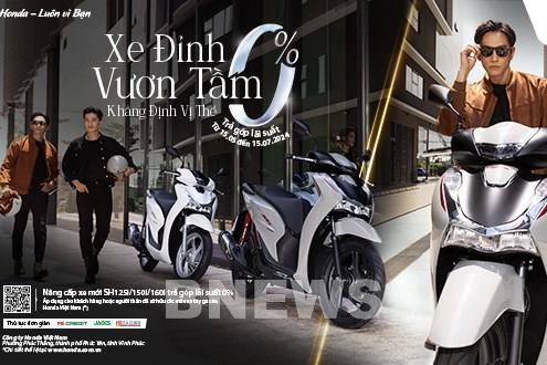 Honda Việt Nam ưu đãi cho khách hàng mua xe SH125i, SH150i và SH160i