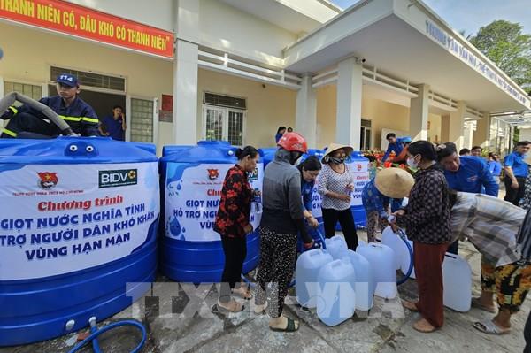 Bến Tre đem nước ngọt đến vùng hạn mặn