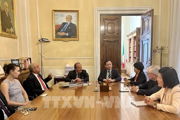 Cơ hội hợp tác mới giữa Việt Nam và Italy