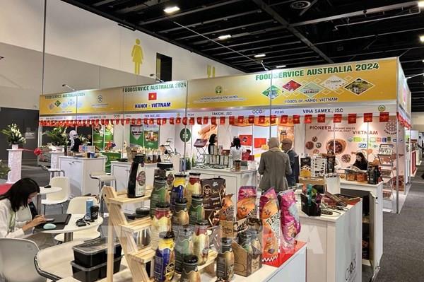Các sản phẩm Việt Nam gây ấn tượng tại Hội chợ FoodService Australia 2024