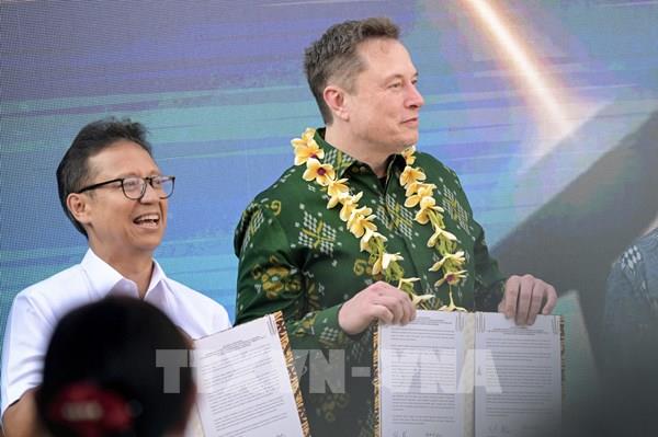 Khai trương dịch vụ Internet vệ tinh Starlink của SpaceX ở Indonesia