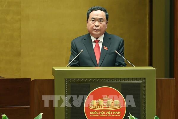 Toàn văn Bài phát biểu nhậm chức của Chủ tịch Quốc hội Trần Thanh Mẫn