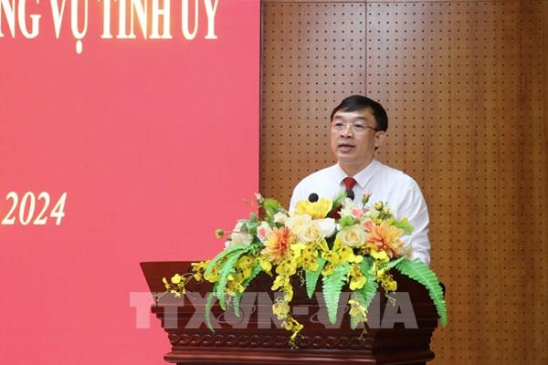 Công bố Quyết định Trưởng Ban Tuyên giáo Tỉnh ủy Bắc Ninh