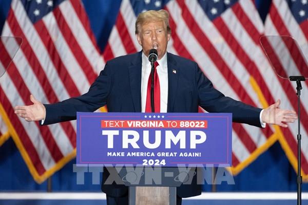 Bầu cử Mỹ 2024: Ông D.Trump huy động được nhiều tiền tài trợ hơn ông Joe Biden