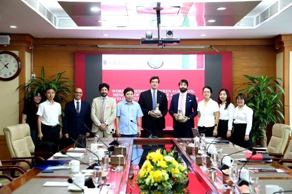 Agribank kết nối cơ hội hợp tác với doanh nghiệp Italy