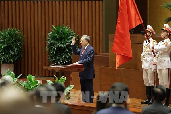 Chủ tịch nước Tô Lâm tuyên thệ nhậm chức