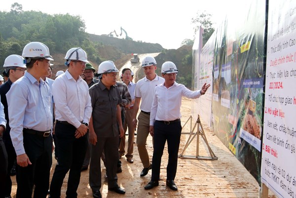Lạng Sơn tập trung giải phóng mặt bằng thi công dự án cao tốc trọng điểm