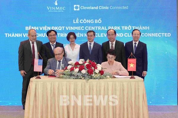 Vinmec có bệnh viện thứ 2 gia nhập hệ thống liên kết toàn cầu Mỹ