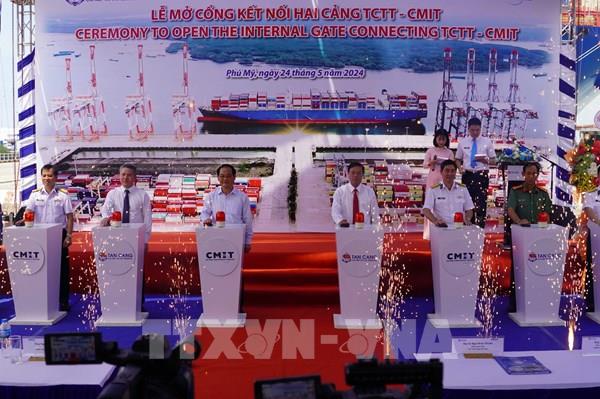 Kết nối 2 cảng biển liền kề tại Cái Mép-Thị Vải