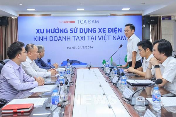 Kinh doanh taxi xe điện có hiệu quả hơn xe xăng?