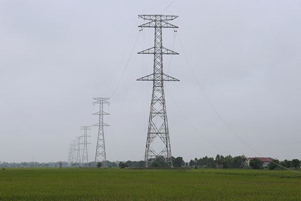 Sẵn sàng đóng điện Dự án đường dây 500kV mạch 3 đoạn Nam Định I – Phố Nối