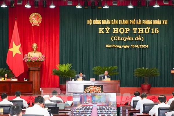 HĐND thành phố Hải Phòng thông qua 12 Nghị quyết quan trọng