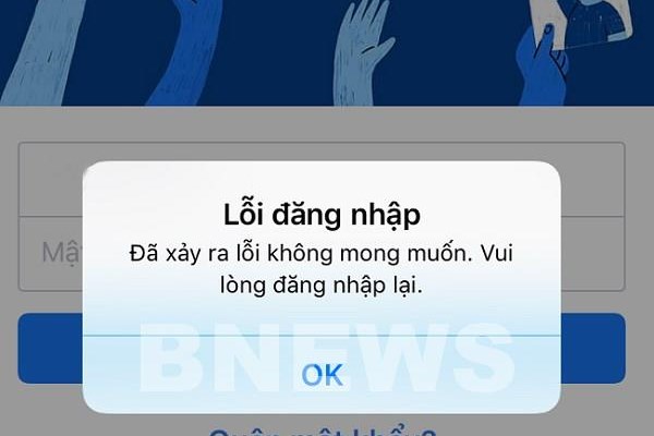 Facebook gặp sự cố gián đoạn