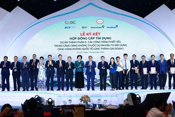 Thủ tướng Phạm Minh Chính dự lễ Ký hợp đồng cấp 1,8 tỷ USD cho Dự án sân bay Long Thành