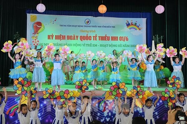 Bến Tre  có nhiều hoạt động dành cho thiếu nhi dịp 1/6