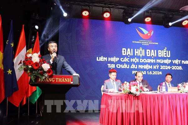 Đại hội Liên hiệp các hội doanh nghiệp Việt Nam tại châu Âu nhiệm kỳ 2024-2028