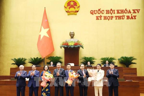 Quốc hội bầu Phó Chủ tịch Quốc hội, phê chuẩn bổ nhiệm Phó Thủ tướng Chính phủ và Bộ trưởng Bộ Công an 