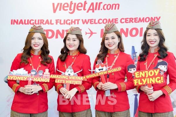Vietjet khai trương đường bay Hà Nội – Sydney (Australia)