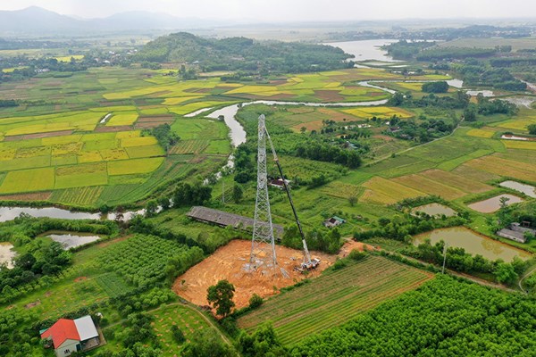 Phê duyệt khung chính sách bồi thường, hỗ trợ, tái định cư Dự án đường dây 500kV mạch 3