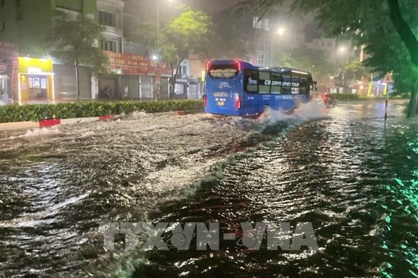 Hà Nội chủ động tiêu thoát nước, phòng ngập úng