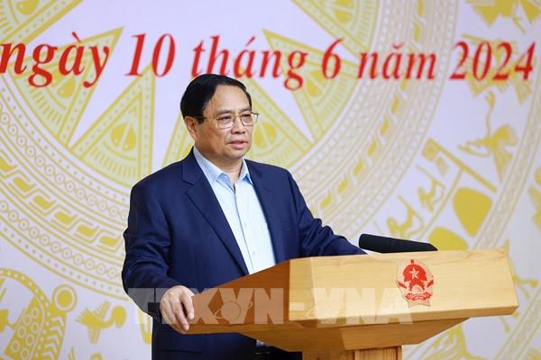 Thủ tướng Phạm Minh Chính chủ trì Hội nghị trực tuyến toàn quốc về thực hiện Đề án 06